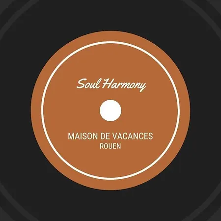 Soul Harmony Rouen Maison Neuve Terrasse Parking Riviere Proche Docks, Kindarena Holiday home *