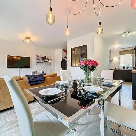 Soul Harmony Rouen Maison Neuve Terrasse Parking Riviere Proche Docks, Kindarena