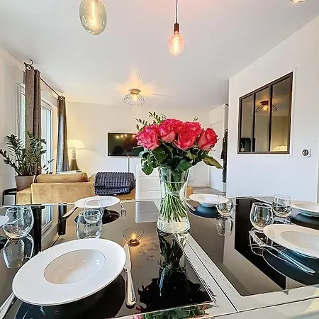 Soul Harmony Rouen Maison Neuve Terrasse Parking Riviere Proche Docks, Kindarena * Deville-les-Rouen